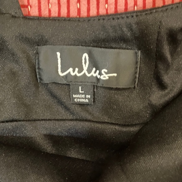 Lulu's large women’s Black Sleeveless Midi Dress - Picture 3 of 16